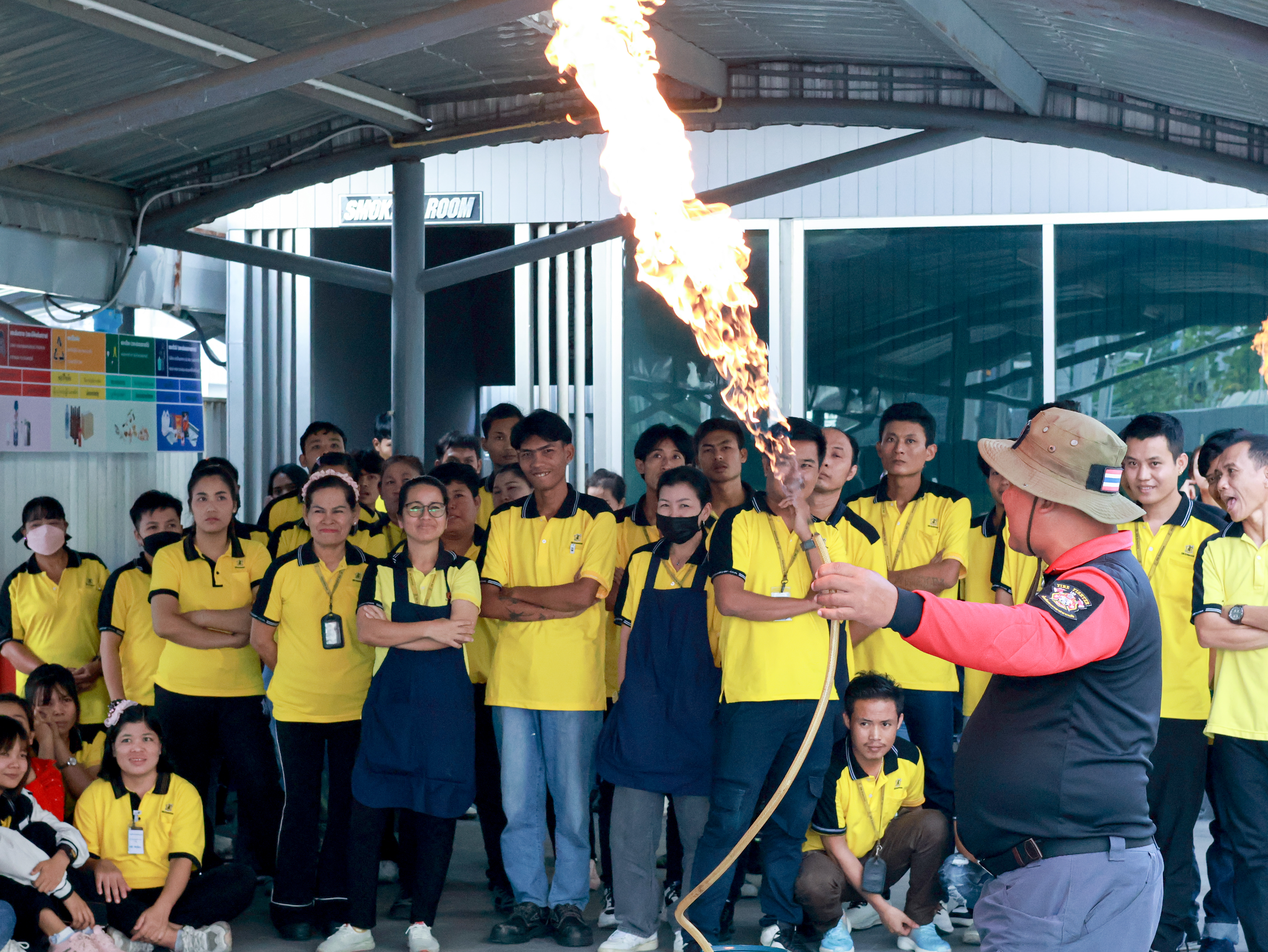 Fire Safety Drill 2025 – DK Schweizer Thailand