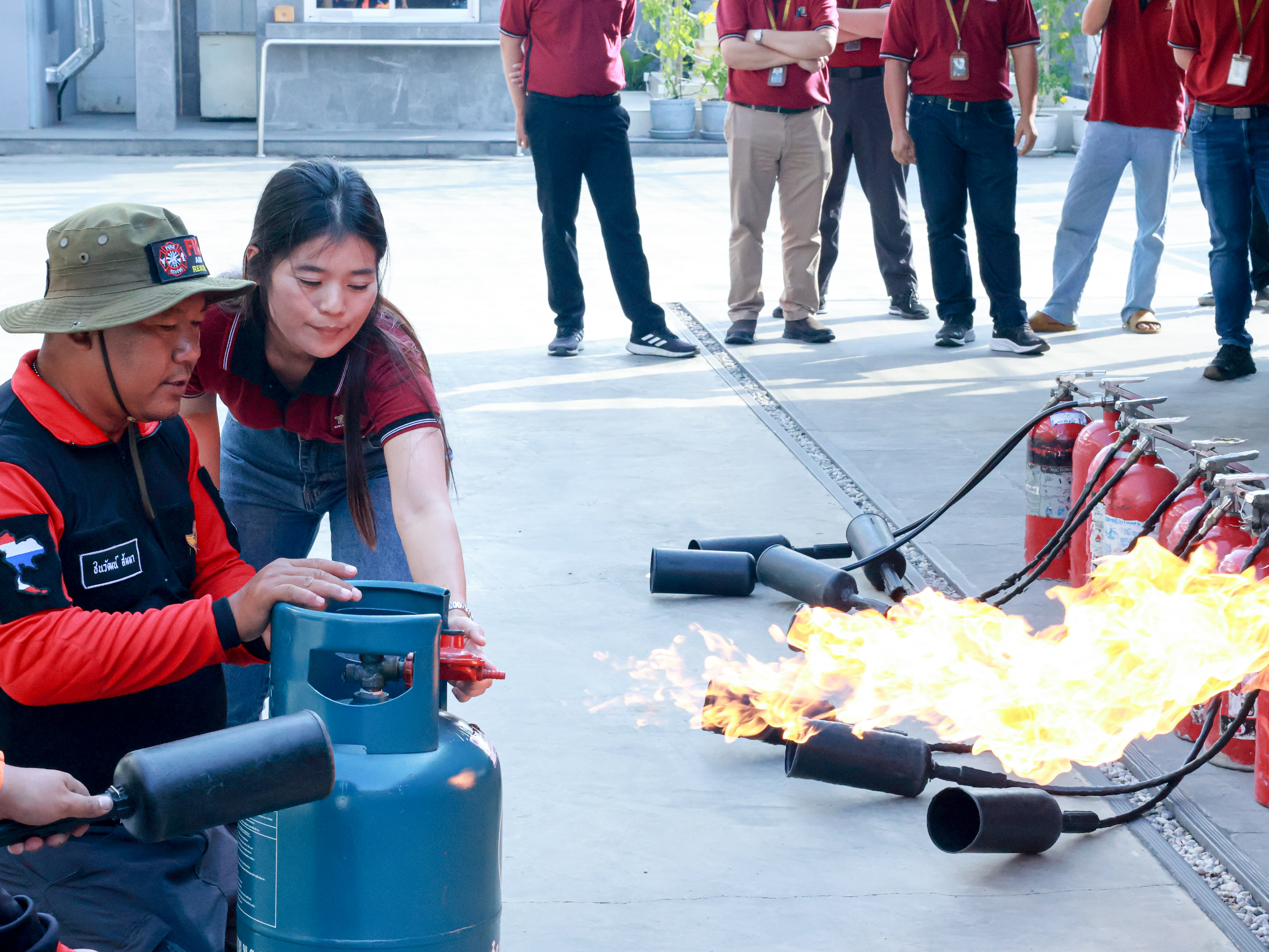 Fire Safety Drill 2025 – DK Schweizer Thailand